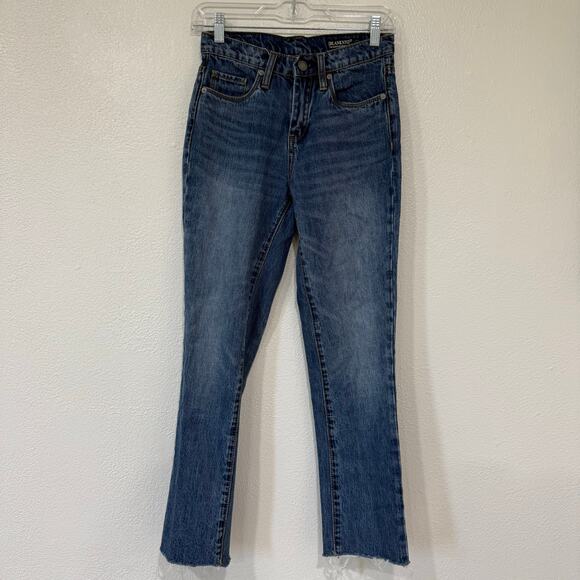 BLANKNYC The Madison Crop High Rise Crop Jeans Medium Wash Denim Size 24 - Picture 2 of 8